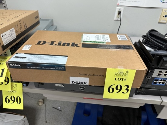 D-LINK DES-1210-28P WEB SMART SWITCH
