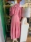 PEARL & CAVIAR MAXI DRESS, SIZE S/M