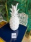 RESIN PINEAPPLE LARGE (WHITE)