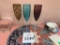 POLS POTTEN CUTTINGS MULTICOLOR CHAMPAGNE GLASSES