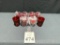 MARIO LUCA GIUSTI DOUBLE FACE TUMBLERS (RED)
