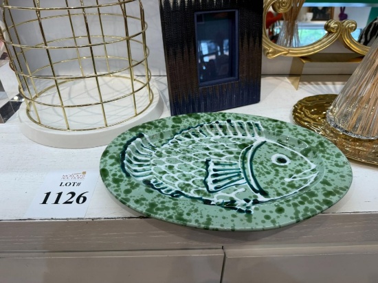 NICOLA FASANO FISH OVAL PLATTER
