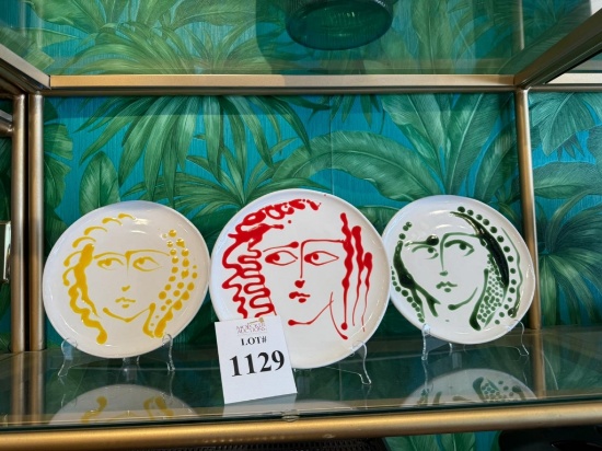 NICOLA FASANO FACE DINNER PLATE