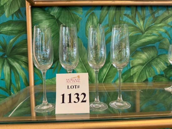 ZAFFERANO CHAMPAGNE FLUTES SET