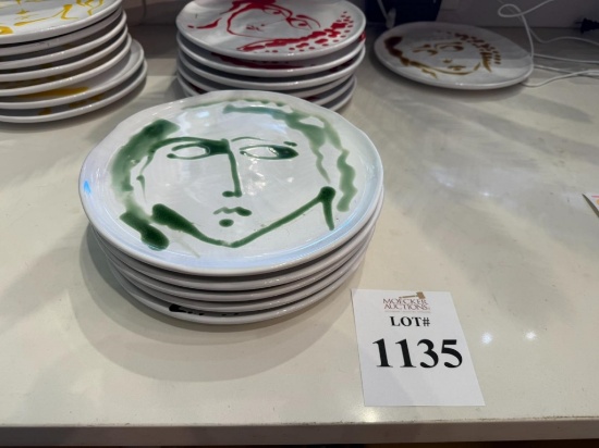 NICOLA FASANO FACE DINNER PLATE