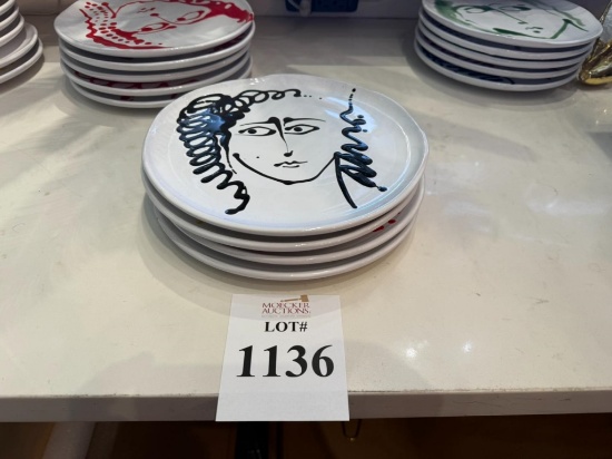 NICOLA FASANO FACE DINNER PLATE