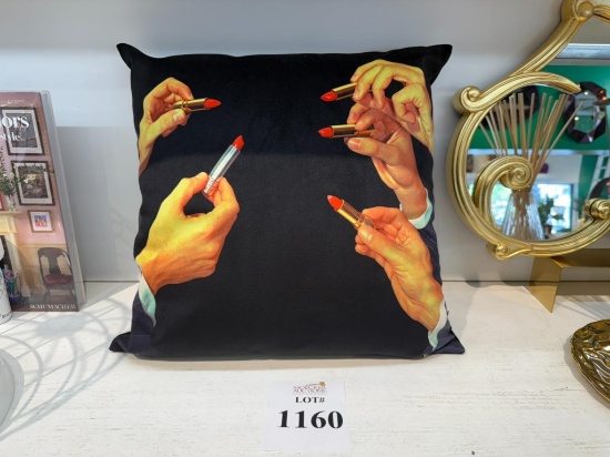 SELETTI TOILETPAPER LIPSTICK CUSHION