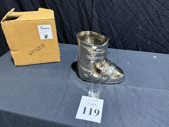 CHAMPAGNE COOLER SKI BOOT (NICKLE)