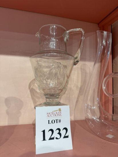 ALL'ORIGINE GLASS PITCHER