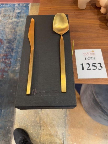 BELO INOX CUTLERY 3 PCS., (2) KNIFE AND SPOON SET