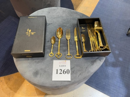 SELETTI KEYTLERY CUTLERY STAINLESS ELECTROPLATED