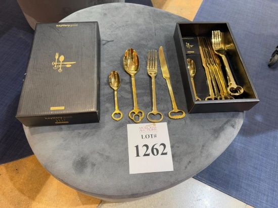SELETTI KEYTLERY CUTLERY STAINLESS ELECTROPLATED