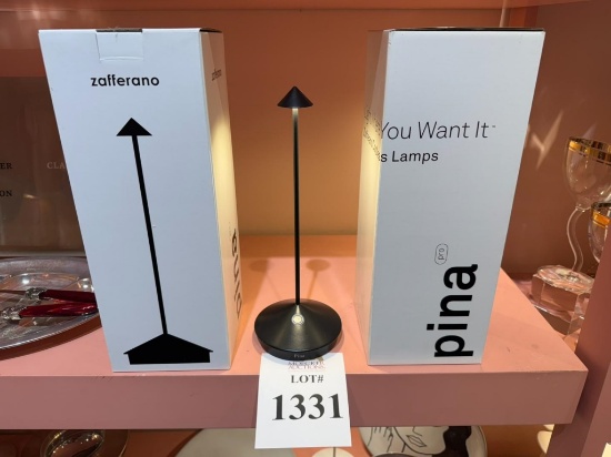 ZAFFERANO PINA PRO TABLE LAMP (BLACK)