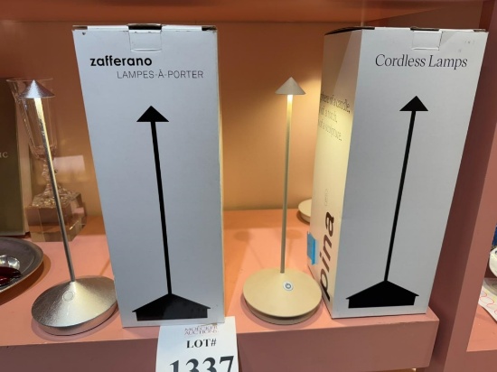 ZAFFERANO PINA PRO TABLE LAMP (SILVER) (SAND)