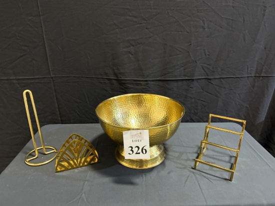 LOT CONSISTING OF (4) ASSORTED HOME DÉCOR