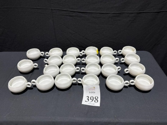 LOT CONSISTING OF (23) FRONT OF THE HOUSE TEA CUPS
