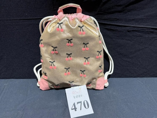 JEUNE PREMIER CITY BAG CHERRY POMPON
