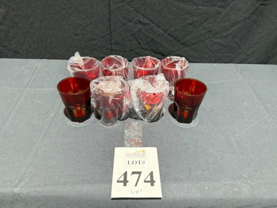 MARIO LUCA GIUSTI DOUBLE FACE TUMBLERS (RED)