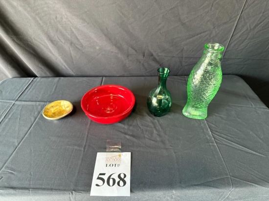 LOT CONSISTING OF (4) ASSORTED HOME DÉCOR