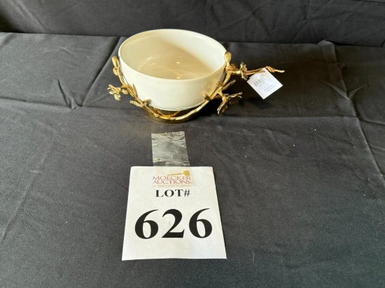 ZODAX TAVOLO CERAMIC BOWL WITH FLORAL