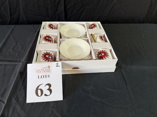 FANCY HOME COLLECTION ESPRESSO COFFEE (6) PCS SET