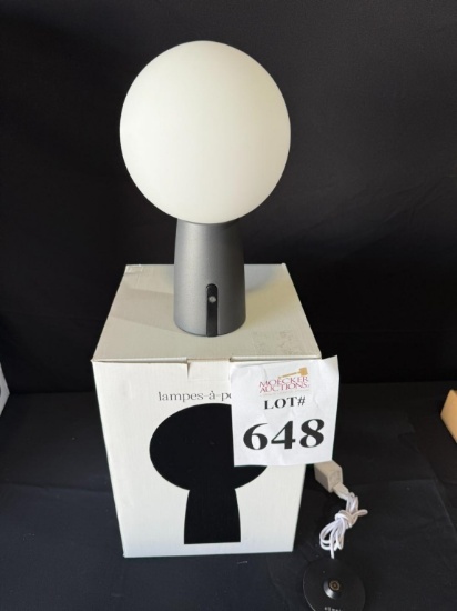 ZAFFERANO OLIMPIA PRO CORDLESS TABLE LAMP (GRAY)