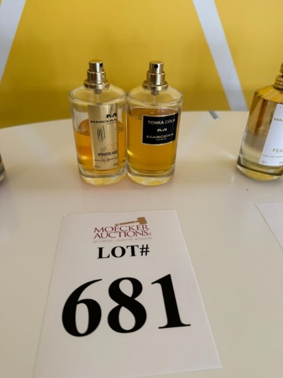 LOT CONSISTING OF (2) MANCERA PERFUMES TESTERS