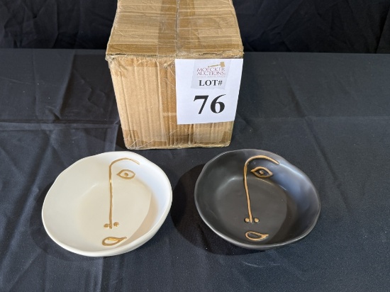 FANCY HOME COLLECTION CERAMIC BOWLS