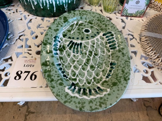 NICOLA FASANO FISH OVAL PLATTER