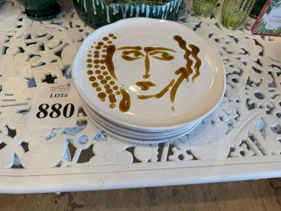 NICOLA FASANO FACE DINNER PLATE