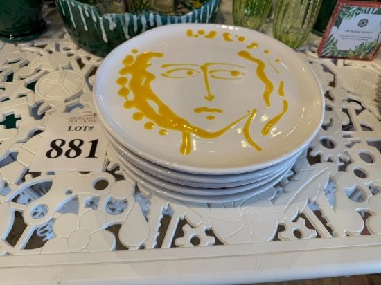 NICOLA FASANO FACE DINNER PLATE