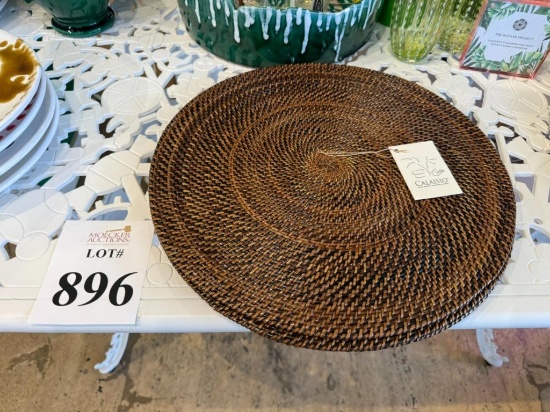 CALAISIO RATTAN PLACEMATS SET