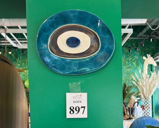 EYE CERAMIC WALL DECOR