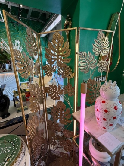 TROPICAL FOLDING SCREEN