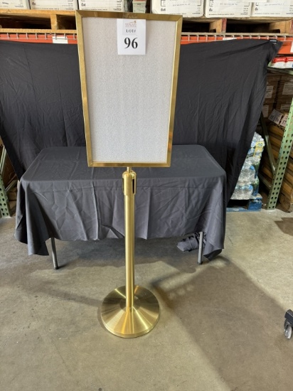 POSTER STAND FLOOR STANDING SIGN