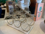 ANTHROPOLOGIE 6-BOTTLE WINE STAND