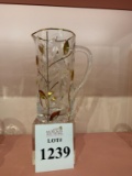 LES OTTOMANS MURANO JUG GLASS