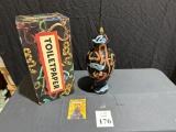 TOILETPAPER CANISTER VASE (SNAKES)