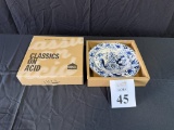 CLASSICS ON ACID FLOWER BIRD DINNER PLATE