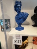 APOLLO HEAD SCULPTURE RESIN (BLUE)