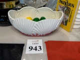LES OTTOMAN SAINT JACQUES CERAMIC OVAL BOWL