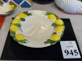 LES OTTOMAN LEMON DEEP DISH