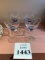 ZODAX MARTINI/COCKTAIL GLASSES (BLUE) SET