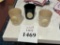 ZODAX GLASS ENAMEL TEALIGHT HOLDER