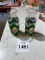 IKAT GREEN GOLD JUGS