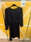 LENNY B ROBE YLESIA BLACK LONG DRESS SIZE 2
