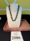 ATP GREEN TRIANGLE NECKLACE