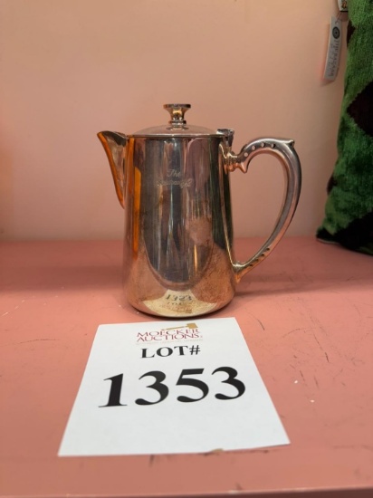 CORBELL SILVER HOTEL LARGE SPOUT COFFEE JUG