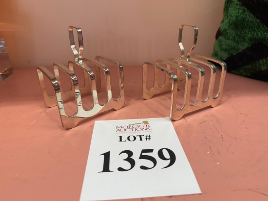 CORBELL SILVER SQUARE TOAST RACK SILVER-PLATED