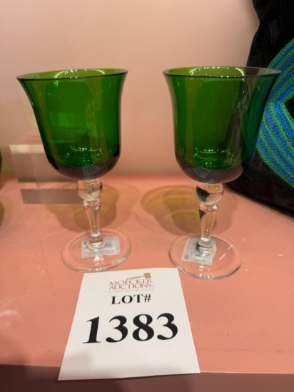 MARIO LUCA GIUSTI ST MORITZ WINE GLASSES SET
